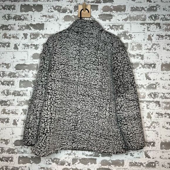 Scarlet and gray authentic apparel Ohio state buckeyes 1/4 button pullover - Picture 2 of 5